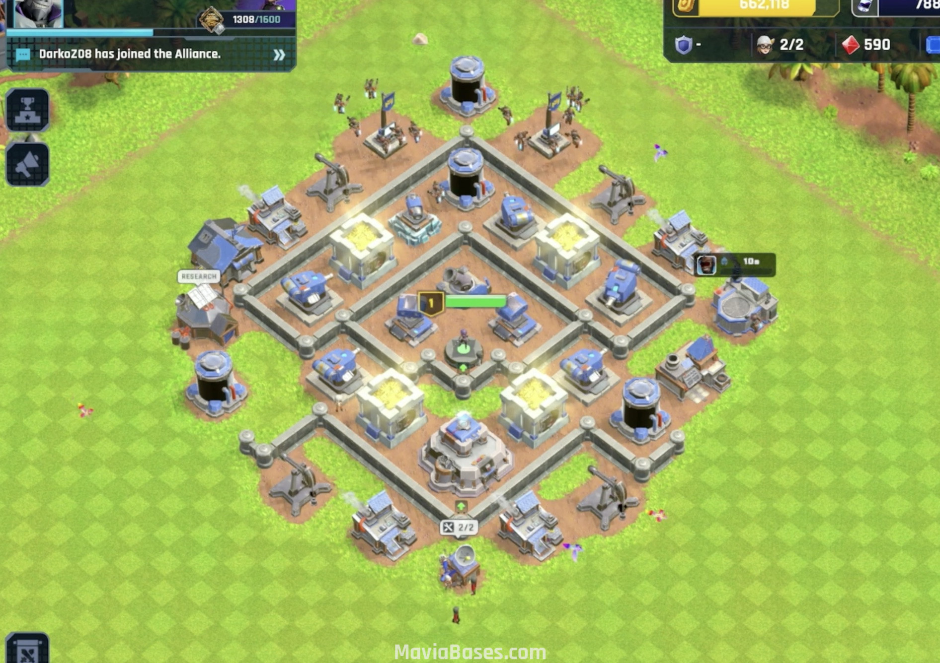 Kame House | HQ Level 4 Farming, Trophy, Hybrid Base